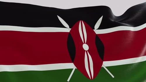 Stoffflagge Kenia