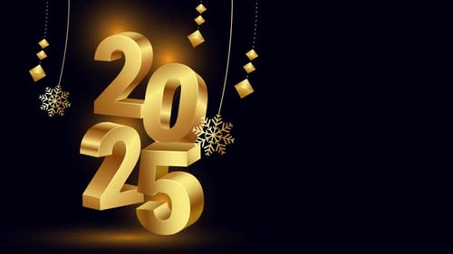 Happy New Year 2025 H264