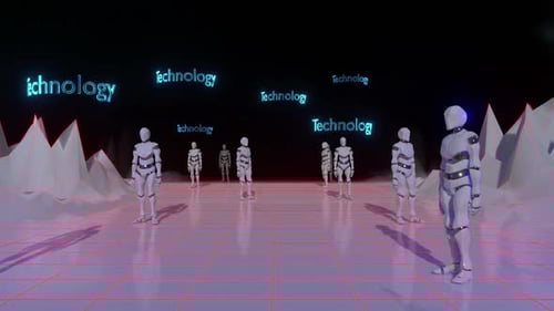 Tecnologia de robôs 01 Hd