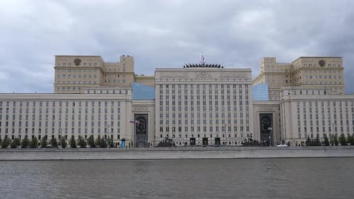 Moscow. Ministry of Defense building