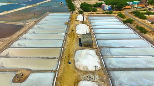Salt Pile - Aerial View - Forwards