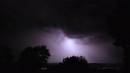 Lightning Night Zeitlupe
