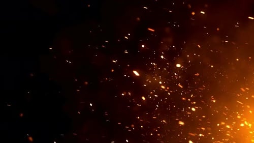 Fire Sparks, particles, sparkles