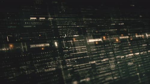 Advance Data Matrix Simulation UI Background 06