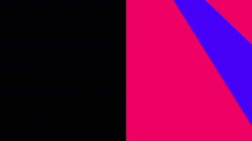 Dynamic Abstract Triangle Shape Reveal Animation