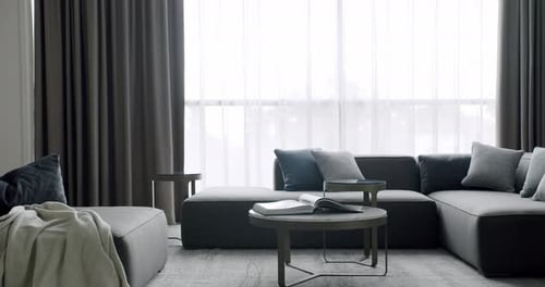 Stylish Living Room Interior Design with Modern Furniture