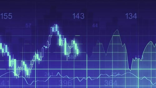 Stock market graph financial data analysis trading investment chart price fluctuation economic trend