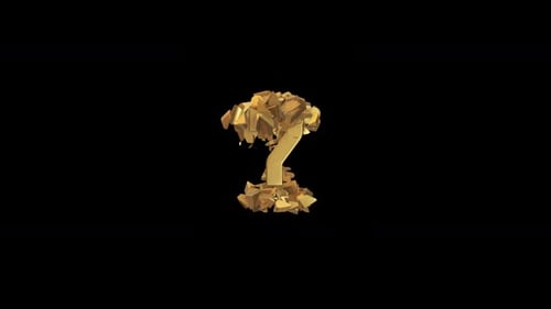 Question Mark Gold