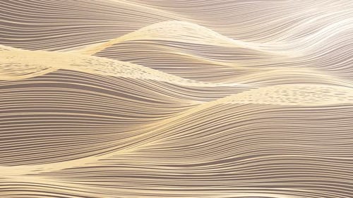 Abstract Flowing Golden Lines Motion Background