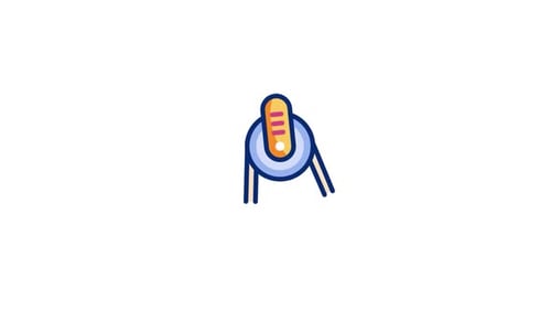Animiertes Riemenscheibensymbol
