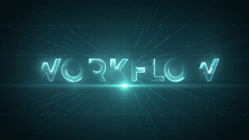 Workflow 4 K Digital Data Text