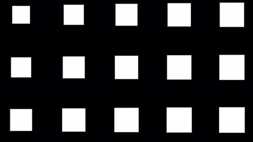 Prism Collection: Seamless transition with multiple squares rising up and expanding together