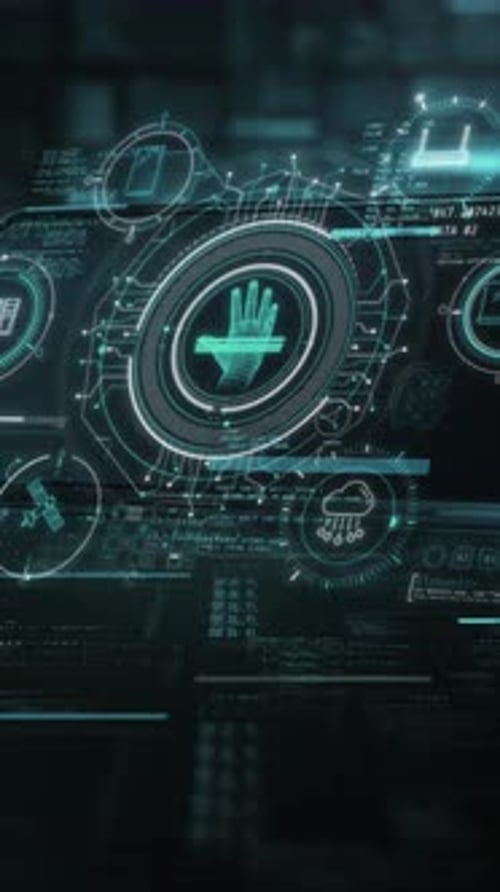 Visualización interactiva de datos en la interfaz de un teléfono inteligente