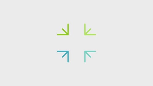 Geometric Lines Converging Reveal