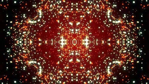 Festive Sparkling Abstract Particle Light Background