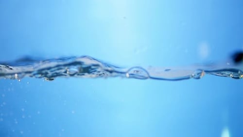 water waves slow motion