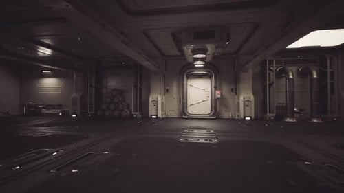 Designing a Practical Interior for a Distant Space Station