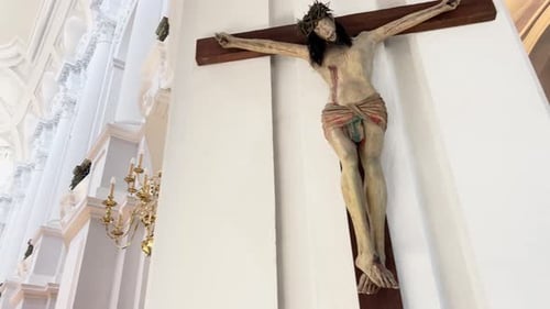 Crucifixion of Jesus Christ in the Ancient Temple Religion is Christianity