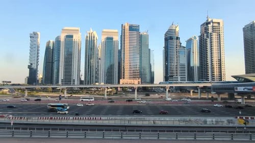 Dubai City Life Timelapse