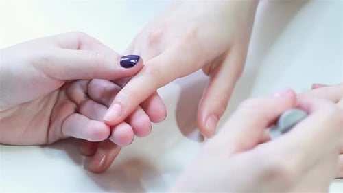 Applying Nail Polish for Fashion and Beauty