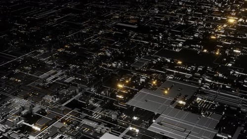 Contexte technologique. Carte mère moderne avec processus Électronique internes.