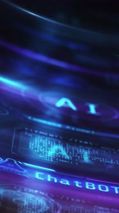 Animation of Infographics About Artificial Intelligence