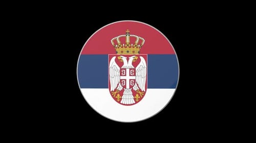 Icon Flag Serbia Srbija