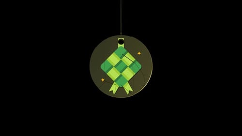 Ketupat Icon Animation