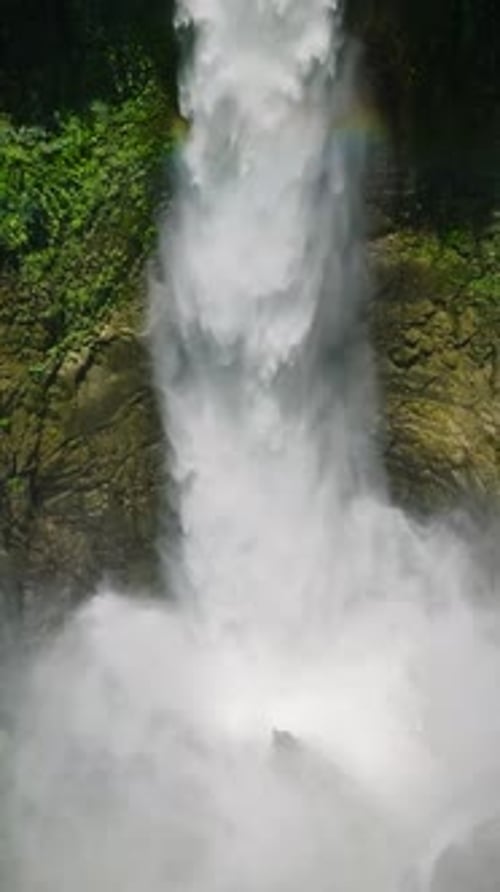 Hikong Bente Falls in Lake Sebu Mindanao Philippines