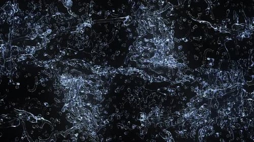 Fluid Water Splash Reveal Transition Effect