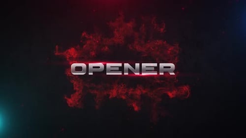 Animation de texte Opener 4K