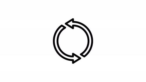 transaction line icon animation
