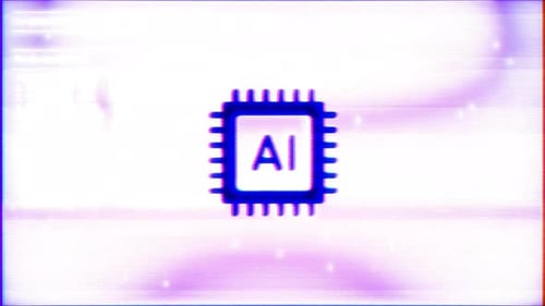 Artificial Intelligence Glitch Digital Transition