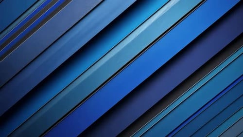 Abstrakte diagonale blaue Streifen