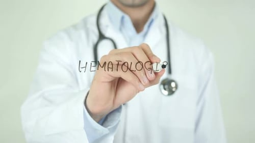 Doctor Writes Hematologist On Invisible Screen