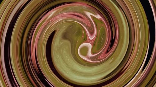 Abstract Swirling Fluid Colors Loop Background