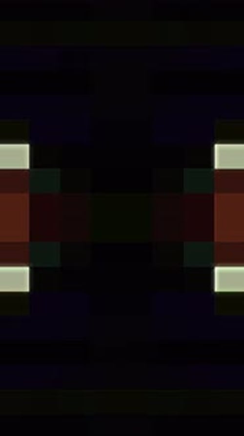 Colorful Pixel Grid Geometric Reveal Transition