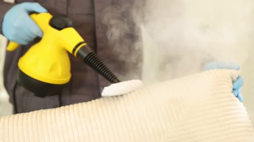 Steaming, Cleaning, and Sanitizing Upholstery