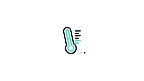 Thermometer Animated Icon