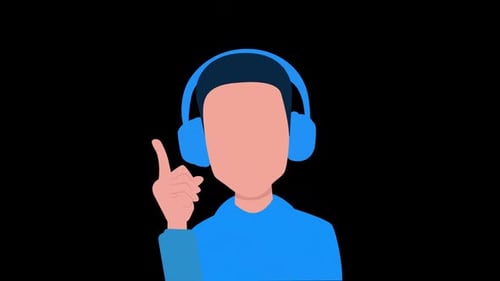 2D Customer Support Animation HD On Alpha