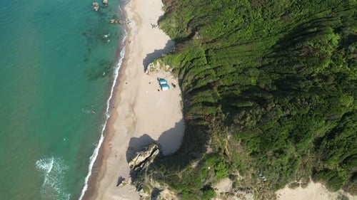 Aerial Tropical Beach
