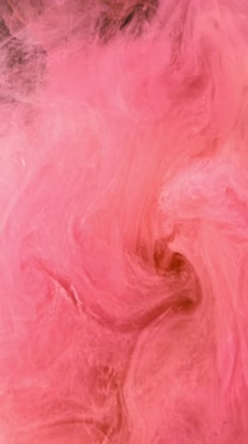 Abstract Pink Swirling Smoke Background