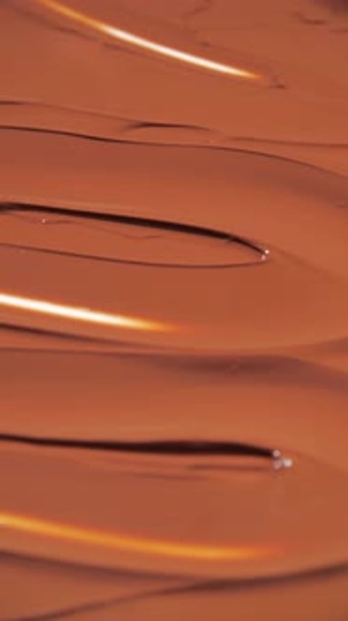 Mixing Chocolate for Signature Desserts in a Restaurant Haute Cuisine and Pastry Concept Vertical