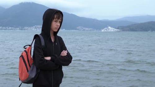 Ein Teenager mit Problemen