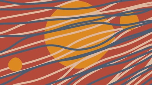 Hand Drawn Seamless Animated Background