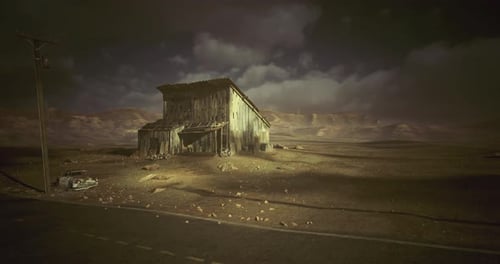 Abandoned Rural Building Stirs Profound Sentimental Emotion Among Viewers
