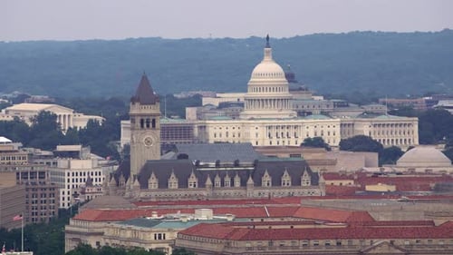 Washington Aerial View America American