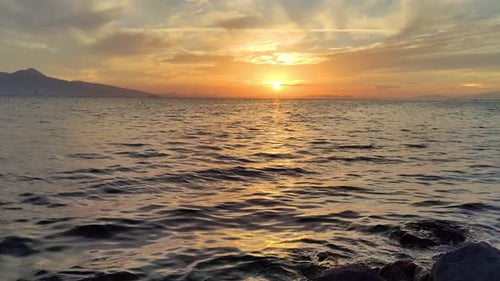 Ocean Sunset at Golden Hour