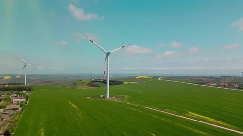 Wind Turbines - 4K