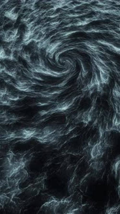 Abstract Twisting Rip Tide Ocean Loop Background